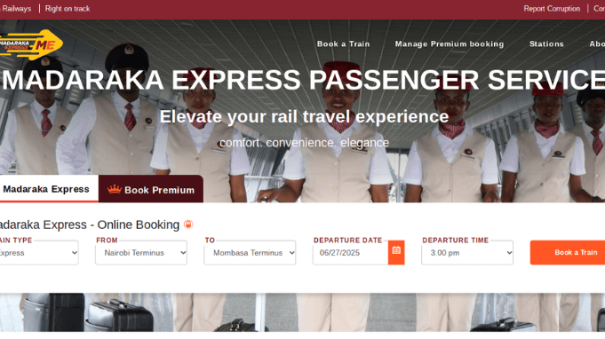 Madaraka Express Fare Prices