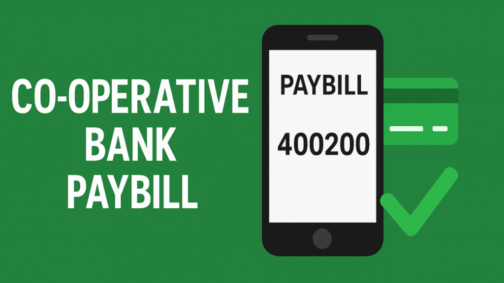 CO-OPERATIVE BANK PAYBILL