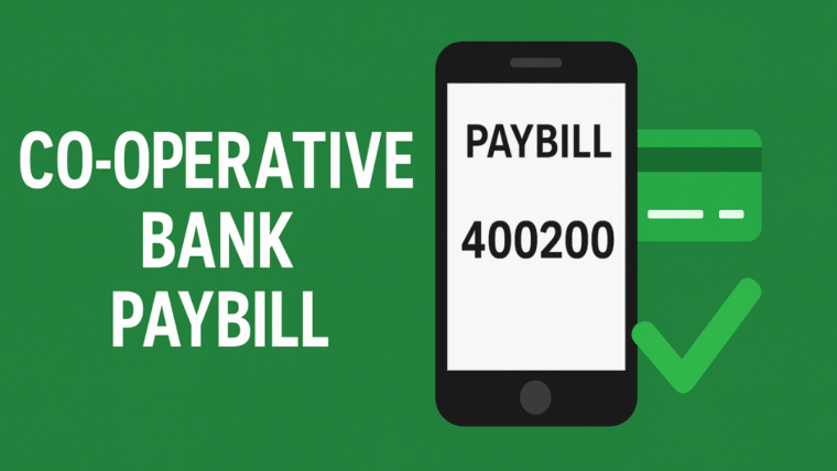 co operative bank paybill