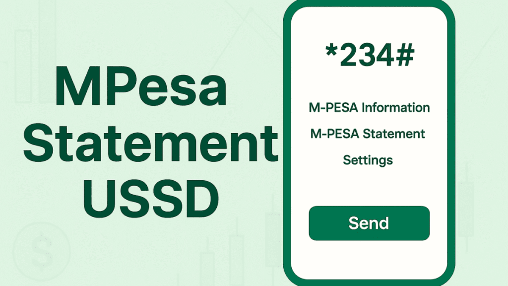 MPesa Statement USSD