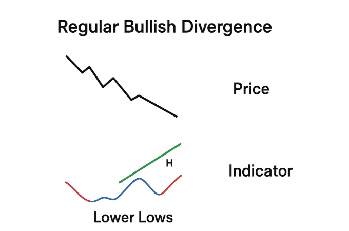 Regular Bullish Divergence