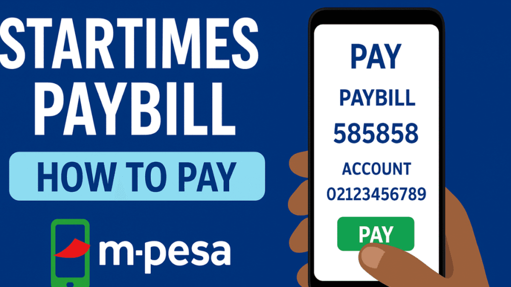 Startimes Paybill
