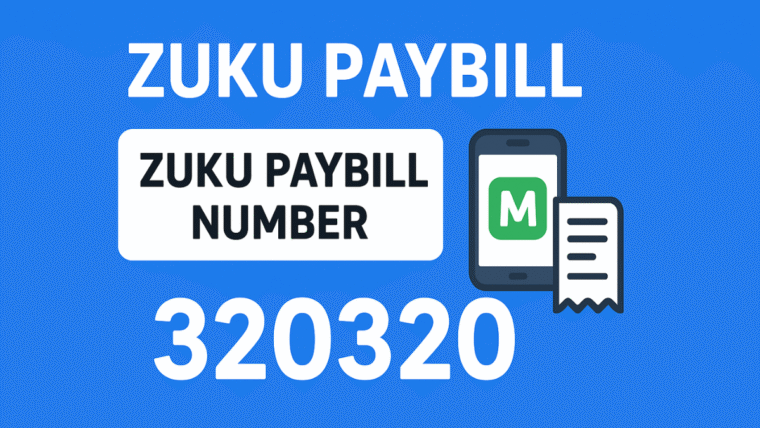 zuku paybill number