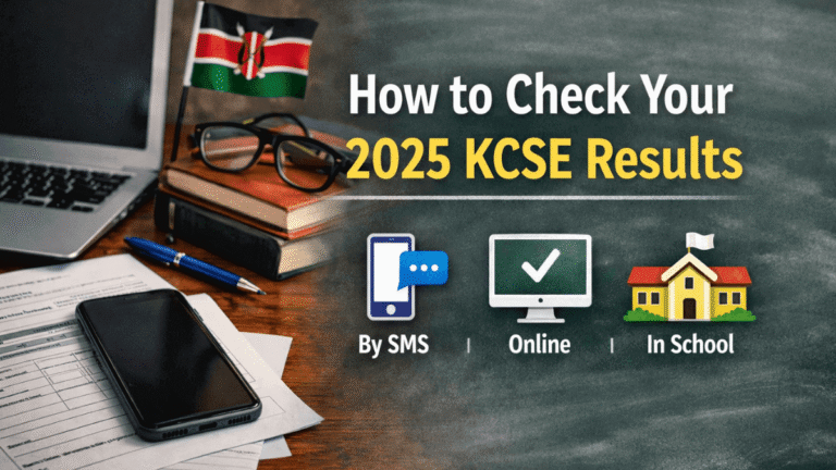 How to Check Your 2025 KCSE Results