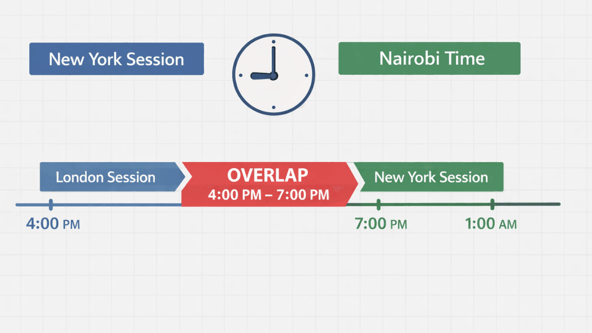 New York Session in Kenyan Time