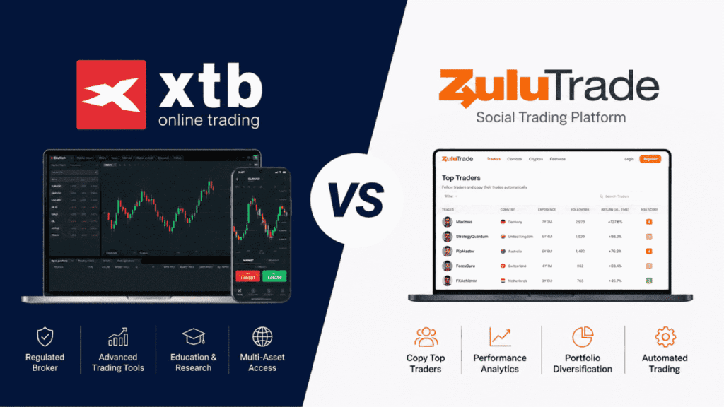 xtb vs ZuluTrade