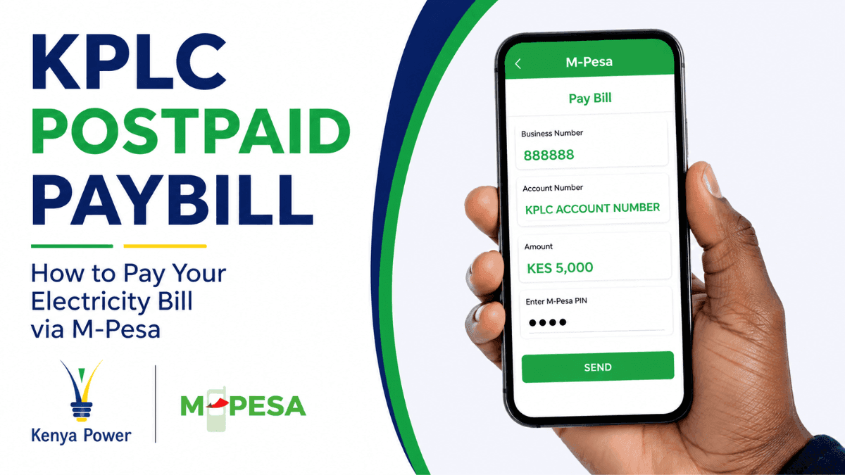 KPLC Postpaid Paybill